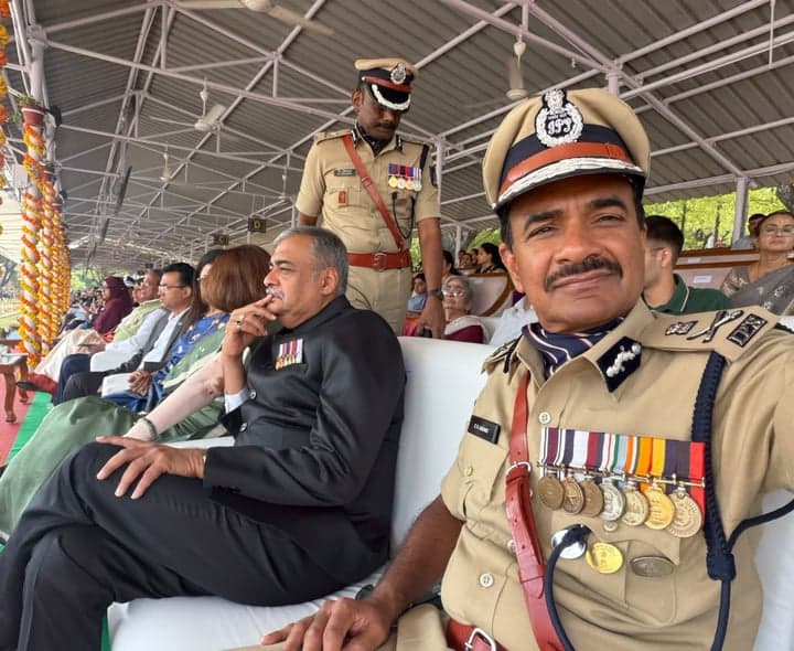 78వ బ్యాచ్ ఐపీఎస్ పాసింగ్ అవుట్ పరేడ్కు డీజీపీ సీవీ ఆనంద్ - gallery image 2