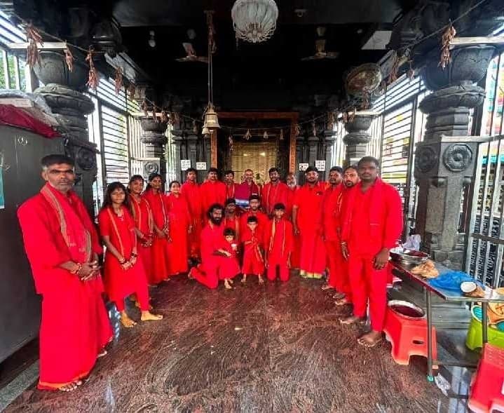 అడవిదేవులపల్లిలో అమ్మవారి మాలాధారణ దీక్షలు - Udayam