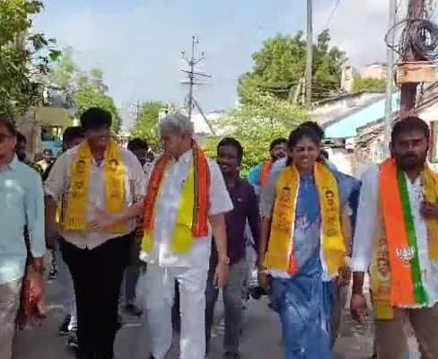 జగ్గయ్యపేటలో కూటమి అభ్యర్థుల ప్రచారం - Udayam