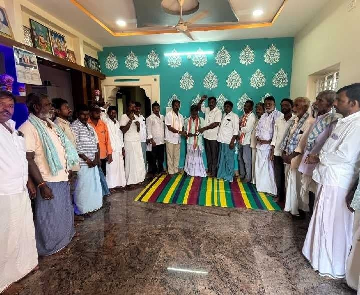 జౌలాపురం గ్రామ కాంగ్రెస్ కమిటీ ఎన్నిక - Udayam