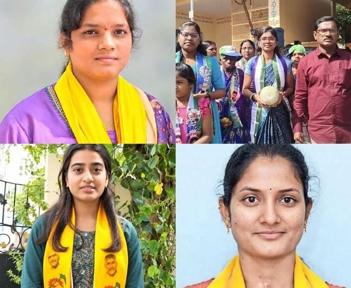 ప్రకాశంలో ఎన్నికల బరిలో యువతులు - Udayam