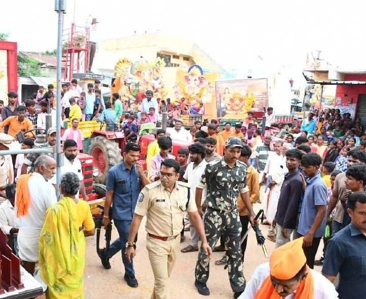 కోటకొండలో ప్రశాంతంగా గణేశ్ నిమజ్జనం - Udayam
