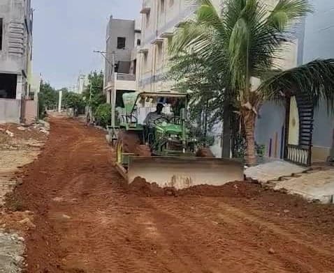 మాసాపేటలో రోడ్డు నిర్మాణ పనులు వేగవంతం - Udayam
