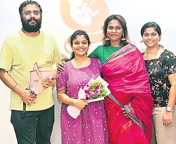 చెన్నైలో అరుదైన ప్రసవం.. నీటిలోనే బిడ్డకు జన్మ - Udayam