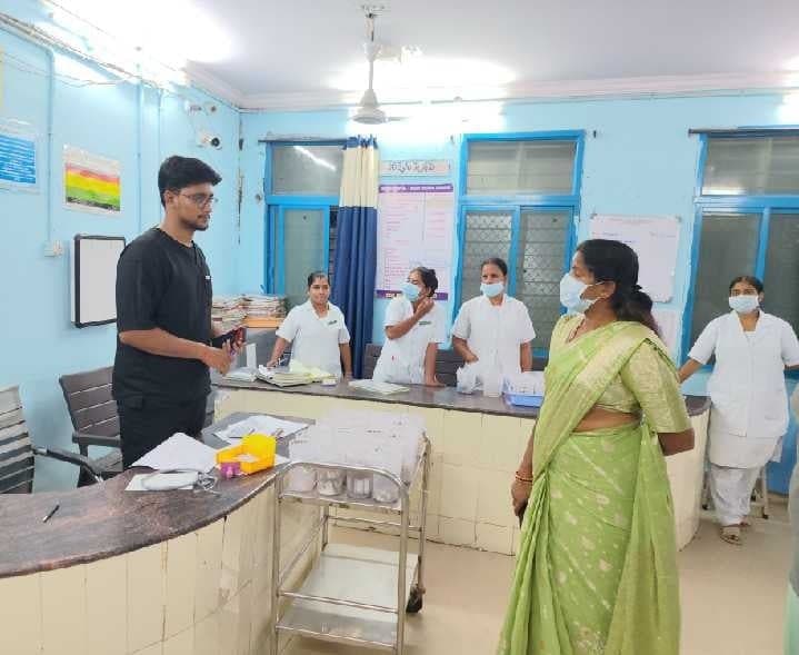 MCH ఆస్పత్రిలో ఛైర్పర్సన్ ఆకస్మిక తనిఖీ - Udayam