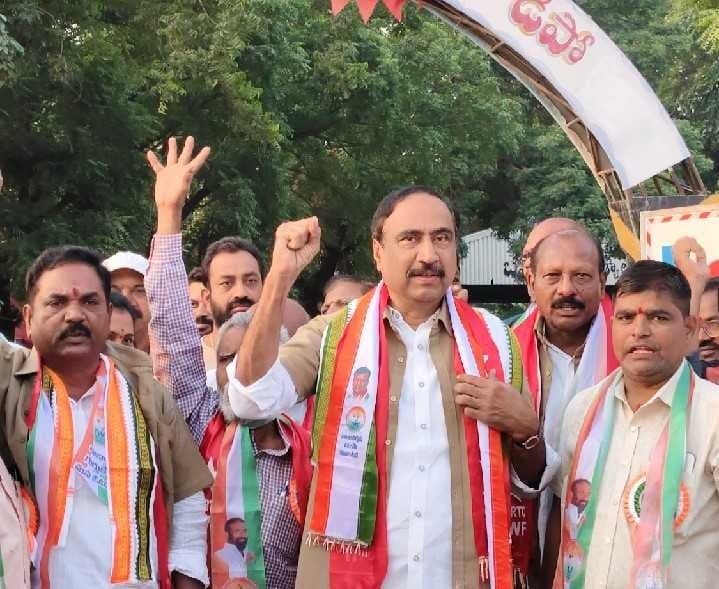 ఆర్టీసీ ఎన్నికల ప్రచారంలో జగిత్యాల ఎమ్మెల్యే - Udayam