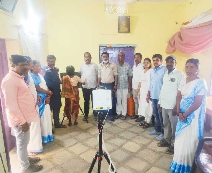 గాలిపల్లిలో ఉచిత చెస్ట్ ఎక్స్రే శిబిరం - Udayam