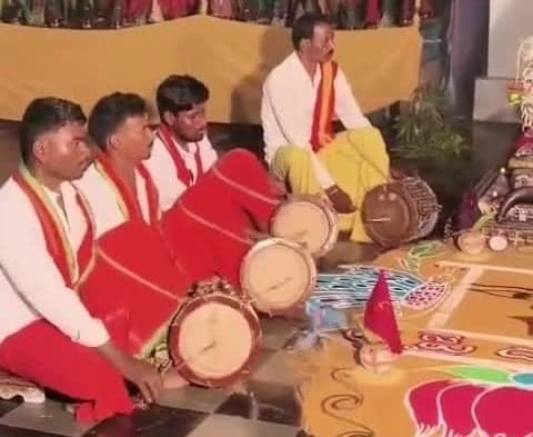 కేకే-1 గనిలో వైభవంగా దుర్గమ్మ కొలుపు - Udayam