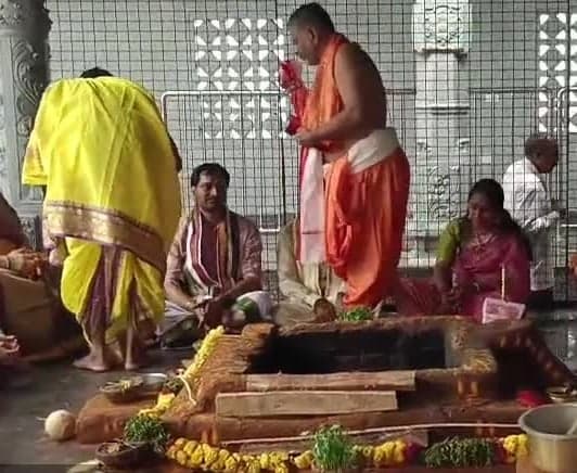 రామలింగేశ్వర స్వామి ఆలయంలో చండీ హోమం - Udayam