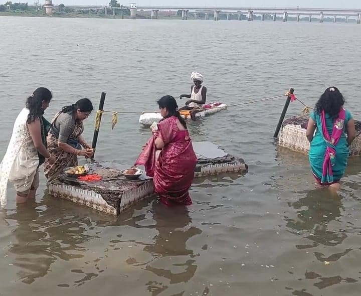 బాసర గోదావరిలో పెరిగిన నీటిమట్టం - Udayam