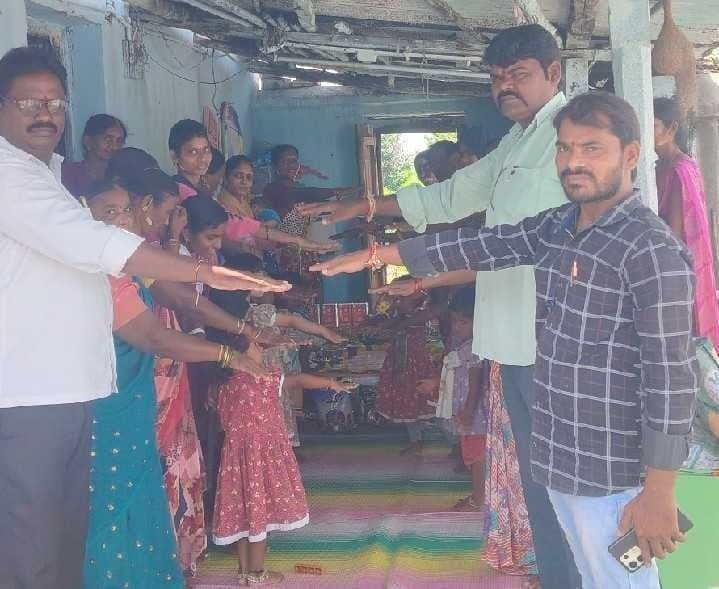జగదేవ్పేటలో గర్భిణులకు సీమంతం - Udayam