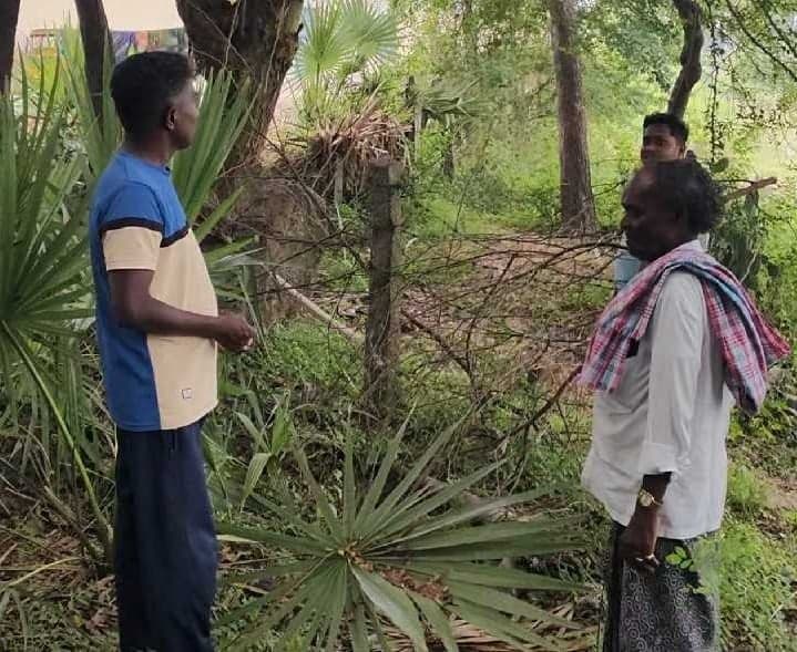 మారెమ్మ తల్లి గుడి దారి కోసం నిరసన - Udayam