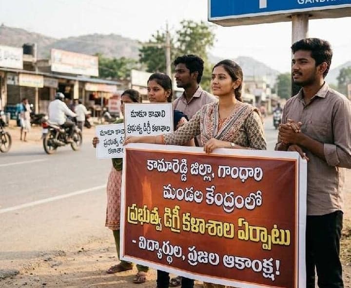 గాంధారి: డిగ్రీ కళాశాల కోసం ఏళ్ల నిరీక్షణ - Udayam