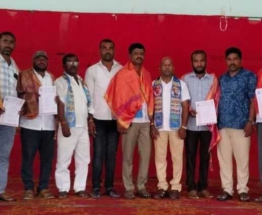 రజక సంఘం జిల్లా వర్కింగ్ ప్రెసిడెంట్గా దీటి రాజు - Udayam