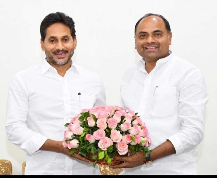 జగన్ను కలిసిన యర్రగొండపాలెం ఎమ్మెల్యే - Udayam