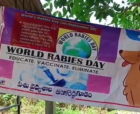 జంగారెడ్డిగూడెంలో కుక్కలకు ఉచిత టీకాలు - Udayam