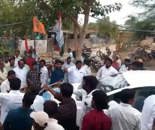 నర్సంపేటలో కాంగ్రెస్, బీఆర్ఎస్ ఘర్షణ