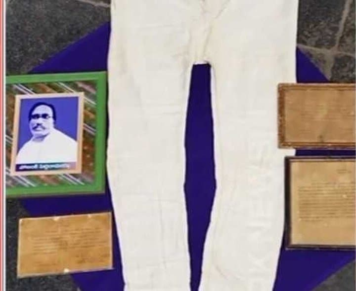 1940లోనే కుట్లు లేని ప్యాంటు నేసిన నేతన్న ప్రతిభ