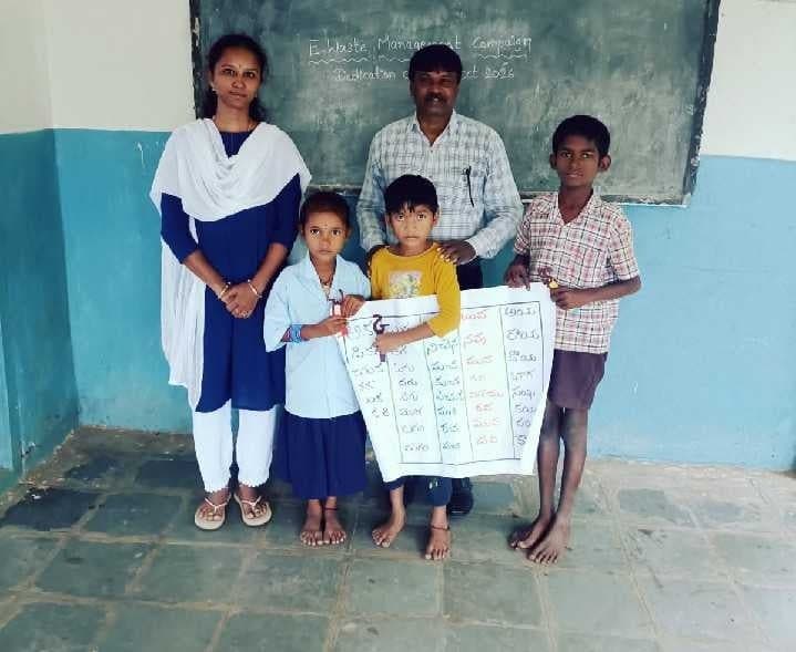 కండ్లపల్లి పాఠశాలను సందర్శించిన ఎంఈఓ - Udayam