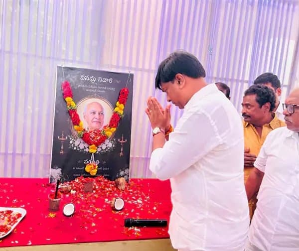 రామోజీరావుకు ఎమ్మెల్యే జయనాగేశ్వరరెడ్డి నివాళి