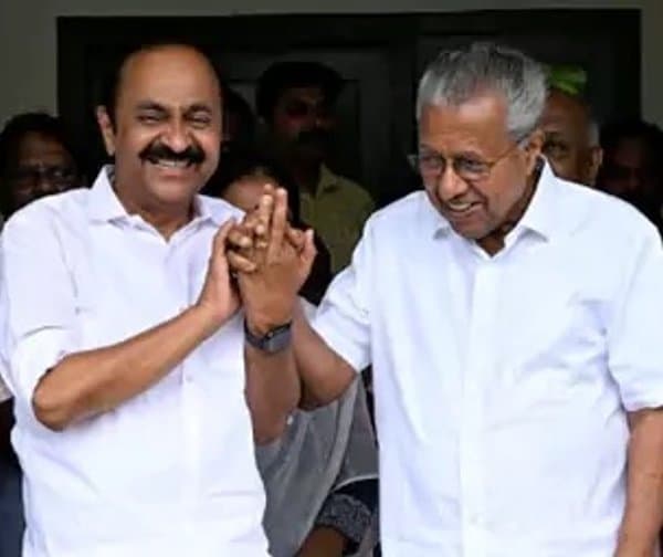 పినరయి విజయన్తో వి.డి.సతీశన్ భేటీ