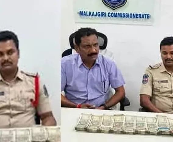 కీసరలో సీఐ, ఎస్ఐ అరెస్ట్ - Udayam