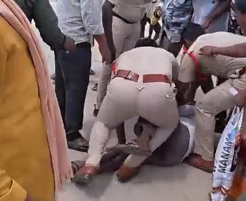 మార్కాపురంలో సీపీఎం నాయకుడు సోమయ్య అరెస్ట్ - Udayam