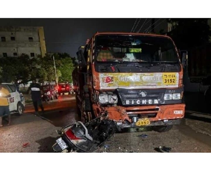 దండుపల్లిలో రోడ్డు ప్రమాదం.. ఇద్దరు మృతి