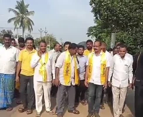 రామవరంలో కూటమి అభ్యర్థి ఇంటింటా ప్రచారం - Udayam