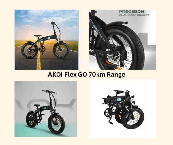 70 కిలోమీటర్ల రేంజ్తో ‘AKOI Flex GO’ ఈ-బైక్ విడుదల - Udayam Digital