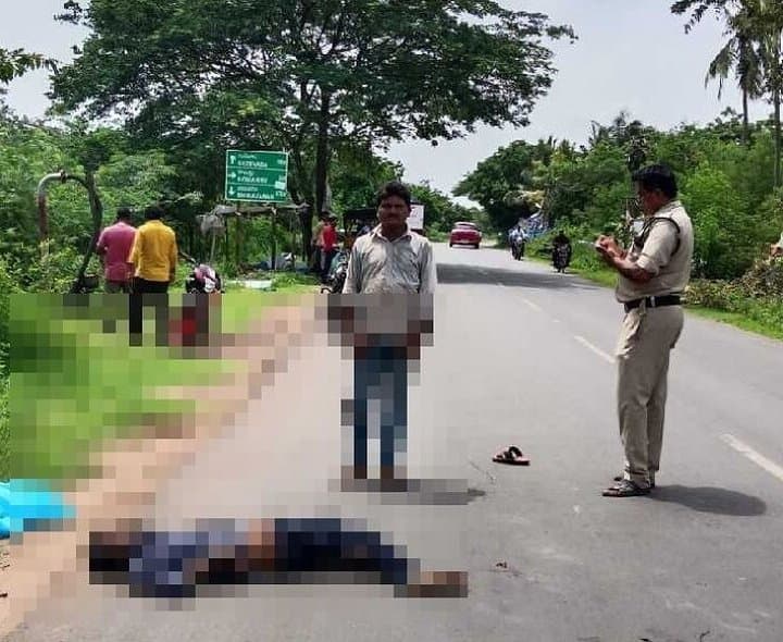 కోమర్రు రోడ్డులో ప్రమాదం.. ఒకరి మృతి