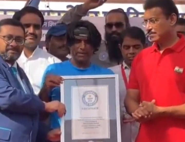 గంటలో 670 వెయిటెడ్ పుష్అప్స్.. గిన్నిస్ రికార్డు - gallery image 2