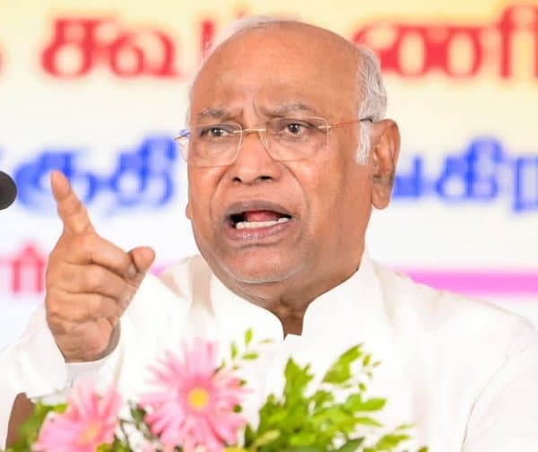 బీజేపీ సర్కార్పై మల్లికార్జున ఖర్గే ఫైర్ - Udayam Digital