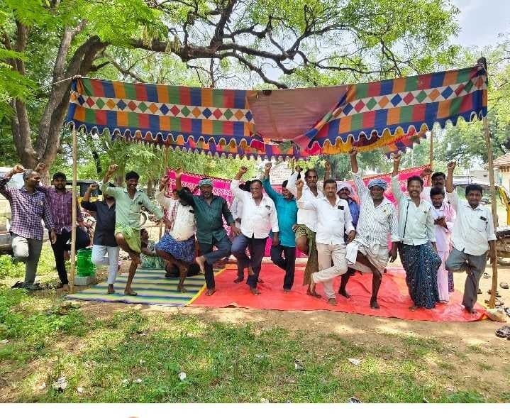 ప్యాపిలిలో VRAల ప్రత్యేక నిరసన - Udayam