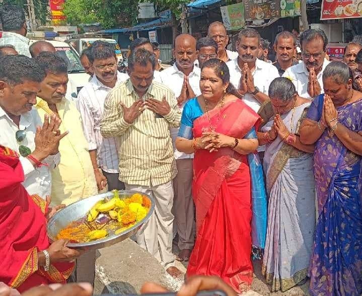 సాలూరులో అభివృద్ధి పనులకు శ్రీకారం - Udayam