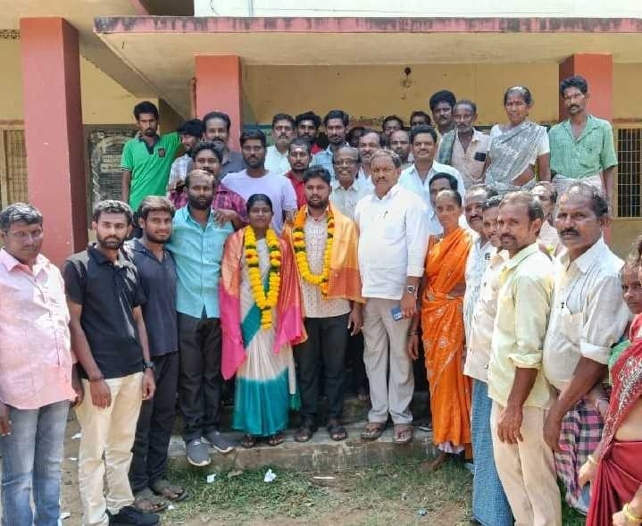 కిత్తంపేట పాఠశాల ఎస్ఎంసీ ఎన్నికలు పూర్తి - Udayam
