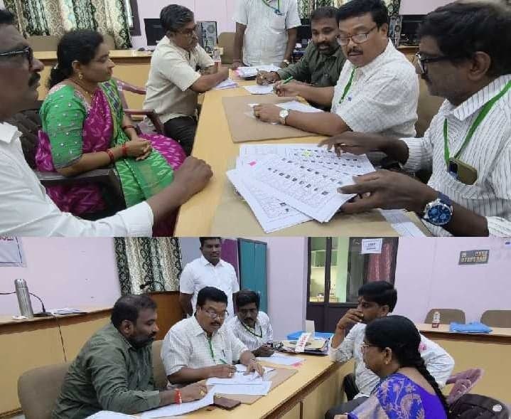పెడనలో నామినేషన్ల పరిశీలన - Udayam