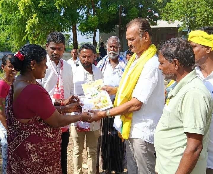 వడ్డిపాలెంలో జనసేన అభ్యర్థి ఎన్నికల ప్రచారం - Udayam