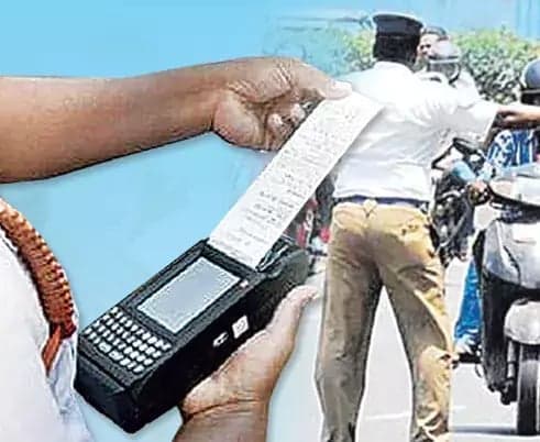 నకిలీ నంబర్ప్లేట్లపై చర్యలు - Udayam