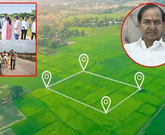 ఎర్రవల్లిలో భూముల సర్వే.. సోమవారం నుంచి రైతుల వారీగా లెక్కింపు - Udayam