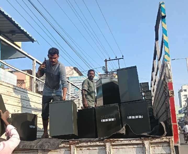 చింతలపూడిలో ఎన్నికలకు బ్యాలెట్ బాక్సులు సిద్ధం - Udayam