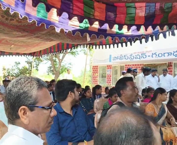 గంగాధరలో పోలీస్ అమరవీరుల సంస్మరణ వారోత్సవాలు - Udayam