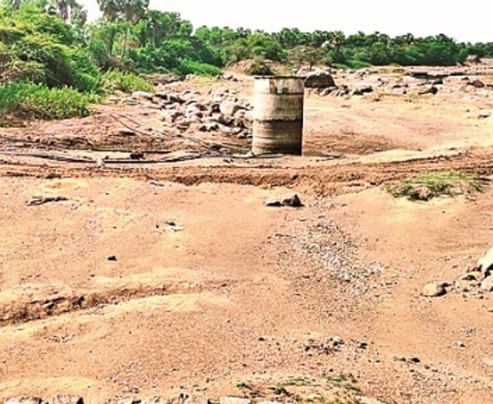 గోదావరి నీటితో ఇసుకలో మార్పులు