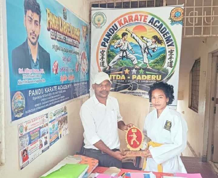 జాతీయ కరాటే పోటీలకు జాహ్నవి ఎంపిక - Udayam