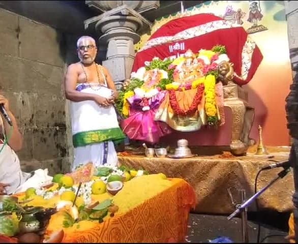 యాదగిరిగుట్టలో శ్రీవారి నిత్య కల్యాణం - Udayam