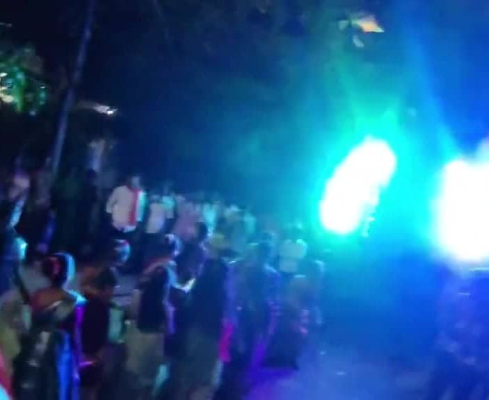 పెద్దేముల్లో ఘనంగా దుర్గామాత నిమజ్జనం - Udayam