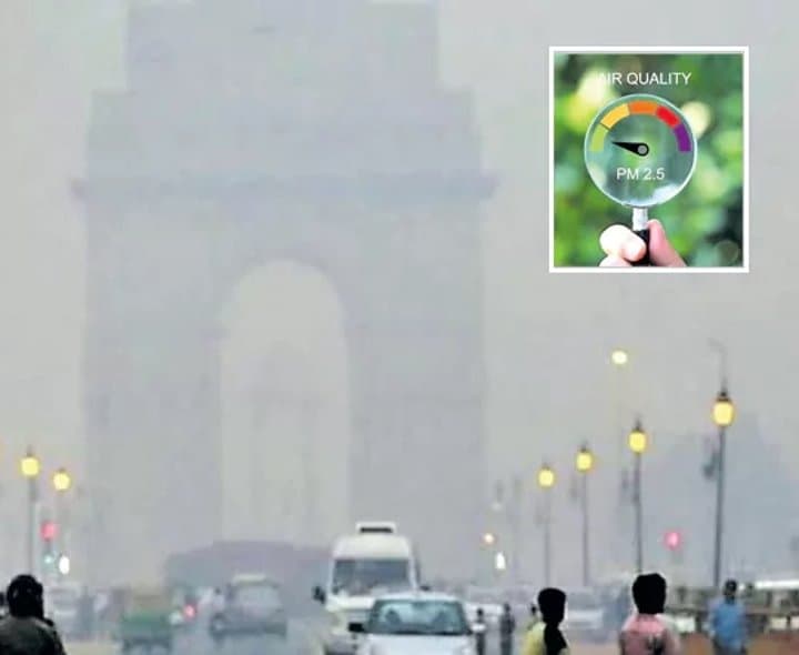 దిల్లీ కాలుష్యంలో పాక్ వాటా - Udayam