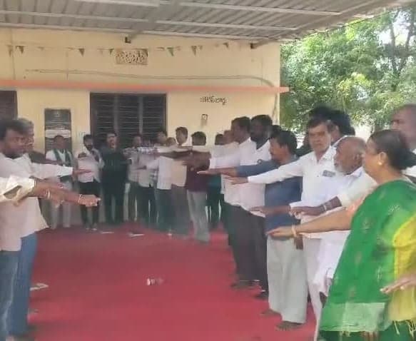 రఘునాథపురంలో నీటి పొదుపుపై ప్రతిజ్ఞ - Udayam