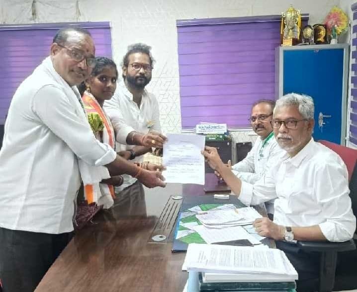 గజపతినగరం కాంగ్రెస్ జడ్పీటీసీ అభ్యర్థిగా గౌరీ - Udayam