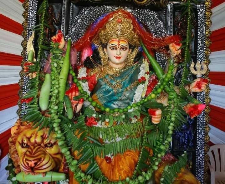 వెంకటాపూర్లో అన్నపూర్ణ దేవిగా దుర్గామాత దర్శనం - Udayam